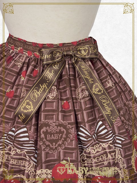 Strawberry Loves Chocolate Skirt by Baby, the Stars Shine Bright