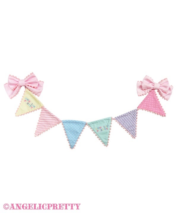 プ*B様 Happy Garlandブローチ Happy Garlandミニブロ Happy Garland Brooch (2025) by Angelic Pretty