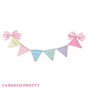 新品タグ付き未開封　Happy Garlandブローチ Happy Garland Brooch (2025) by Angelic Pretty