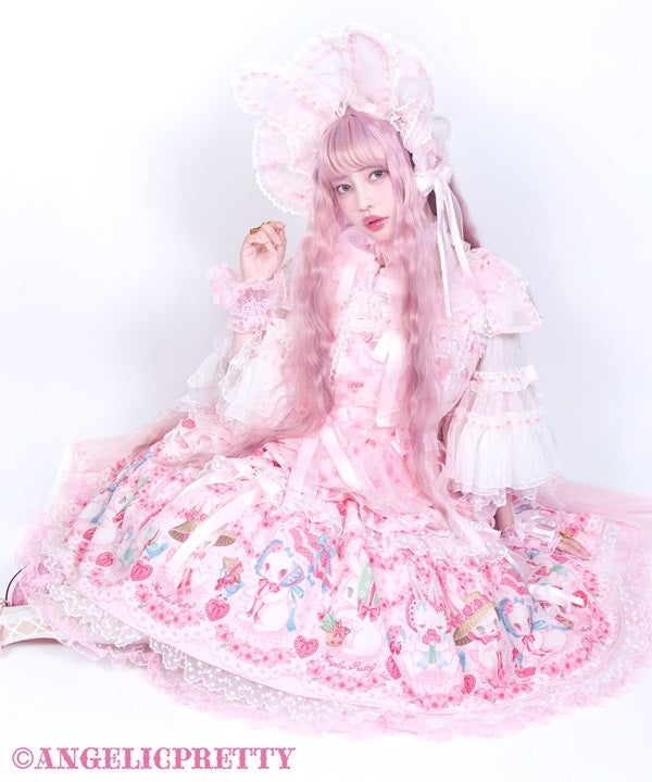 Ohanami Bunny JSK Set by Angelic Pretty