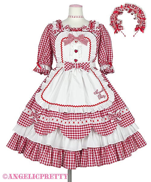 Heart Cafe OP Set (2021) by Angelic Pretty